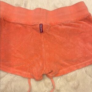 Hard Tail Orange Terry Shorts